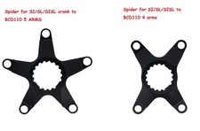 Pietra Catena Ragno per Cannondale SI SL SISL Manovella a BCD110 5 Bracci 4 Bulloni