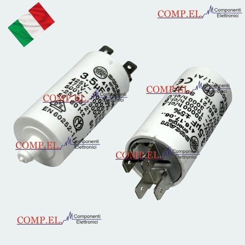 Condensatore 5uf 450vac - 3,5uf,
