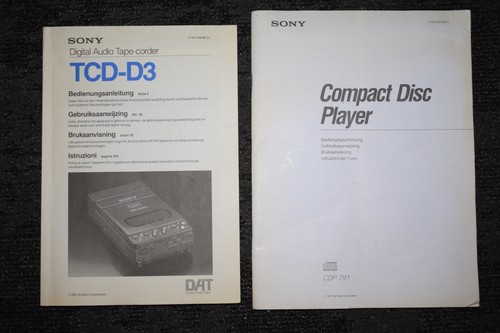 Sony tcd digital audio - sony, wm-tcd-d3