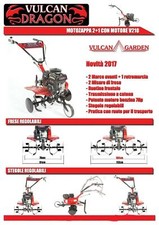 Motozappa vulcan con fresa - motozappa,