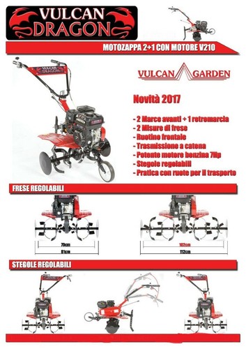 Motozappa vulcan con - vulcan,