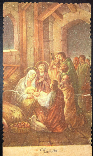 Antico santino nativita con - antico,