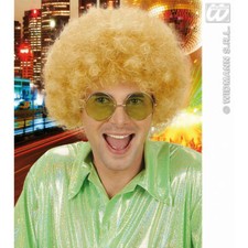 PARRUCCA RICCIA UNISEX BIONDA 