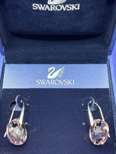Orecchini Swarovski Galet Rosa