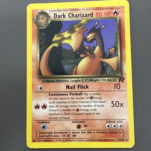 Pokémon tcg dark charizard - pokémon,