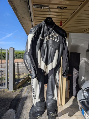 Tuta moto pelle alpinestars - moto,