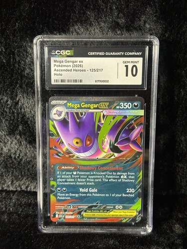 Pokemon gemma cgc mint mega - gemma,