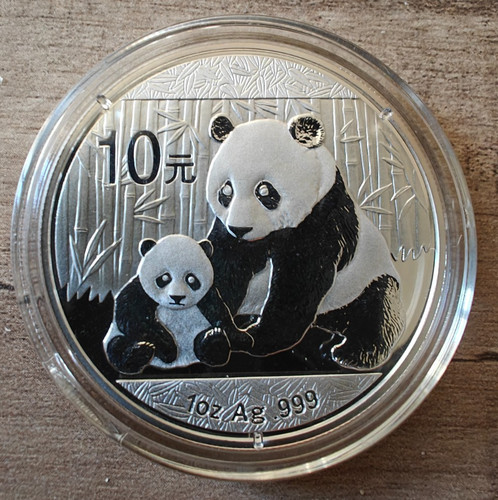 China silver panda - 2012, 1