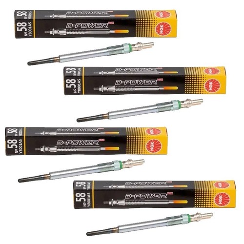 Kit candelette ngk 8001as - kit, 4