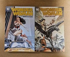 Lotto 2 WONDER WOMAN Greg Rucka Vol 1 e 2 TPB DC set completo brossura