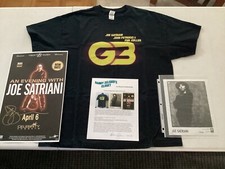JOE SATRIANI POSTER AUTOGRAFO