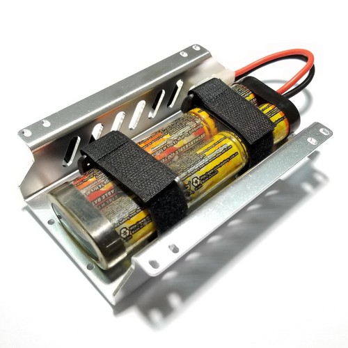 Supporto batteria alluminio