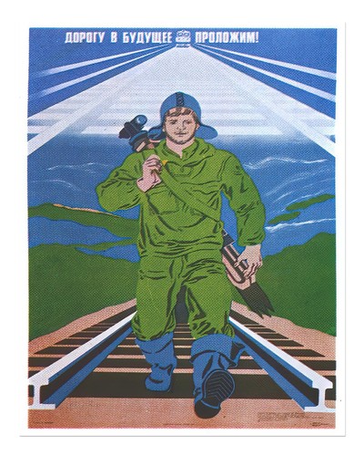 Futurismo retrò ferrovieri