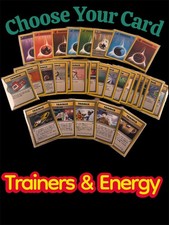 Pokemon TGC Energy and Trainer