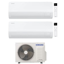 CONDIZIONATORE SAMSUNG DUAL SPLIT CEBU S2 7000+7000 BTU WIFI INVERTER AJ040TXJ2K