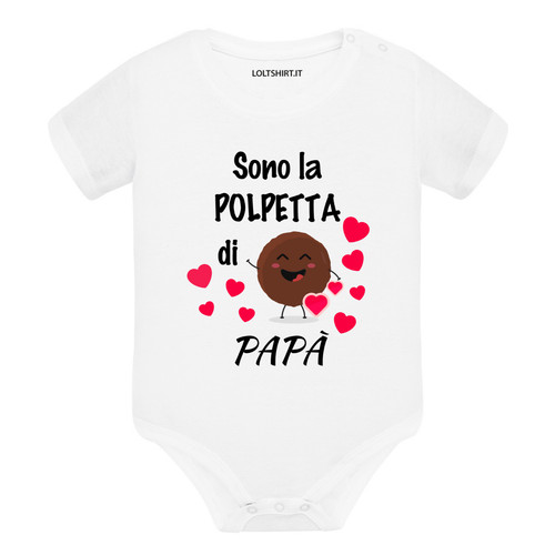 Body neonato manica corta sono - body,