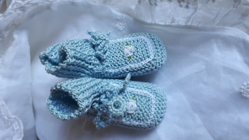 Scarpe bimbo culla fatte - bimbo, a
