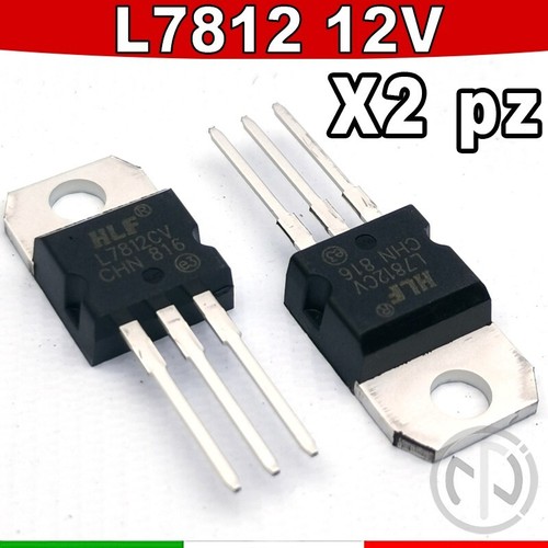 7812 regolatore tensione - 2x,