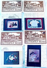 Modello punto croce strada