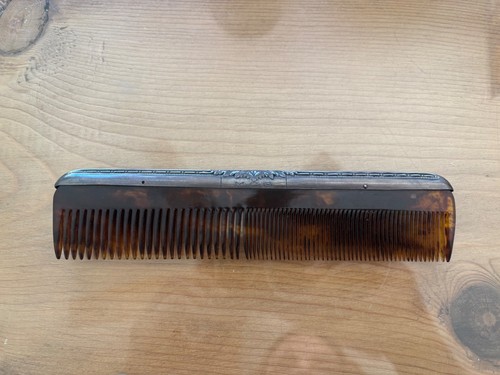 Pettine vintage argento - vintage,