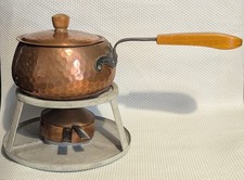 Vintage Stockli Copper Fondue