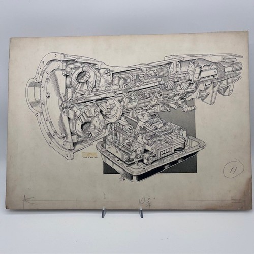 Original autocar artwork - original, borg