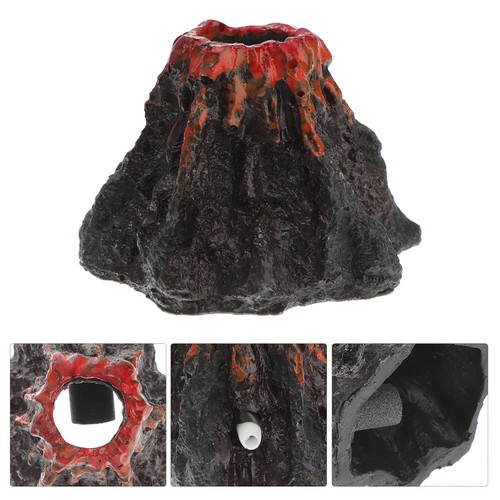 Decorazione acquario vulcano