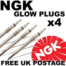 4x Candelette Riscaldatore NGK