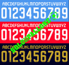 kit nome + numero plastichina