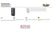 Porta estintore in plastica nero da 6Kg [BICMA]