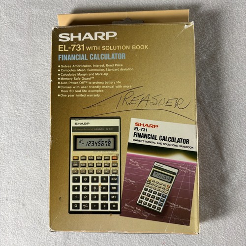 Calcolatrice finanziaria sharp - finanziaria,