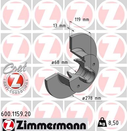 Dischi freno zimmermann - 2,