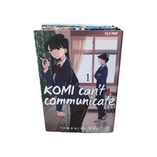 Komi Can't Communicate 1-5 Tomohito Oda Blocco Lotto Manga J-Pop