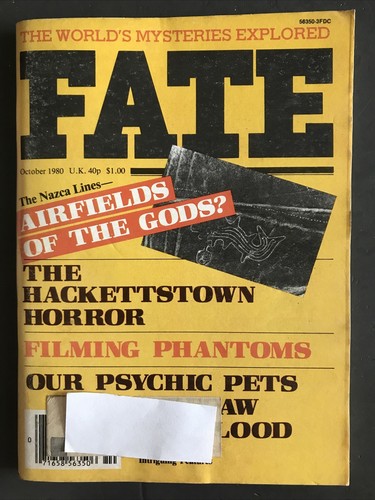 Fate magazine october - fate, magazine-october