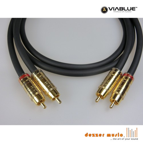 Viablue 75m cavo - 0,75m, rca