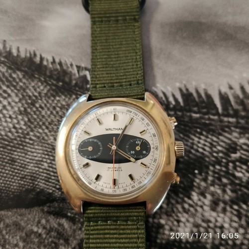 Chronographe waltham surf - waltham,