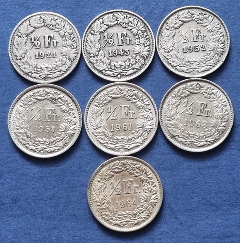 Coins suisse schweitz helvetia - coins,