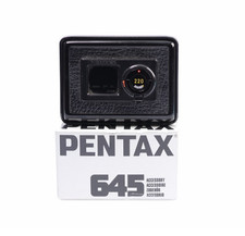 PENTAX 645 FILM HOLDER 220 W/C Con supporto posteriore e scatola