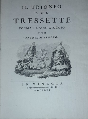Trionfo del tressette - trionfo,