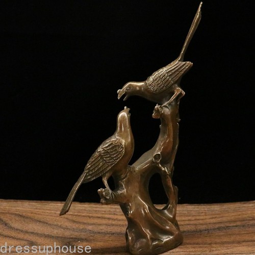Ornamento gazza rame cinese
