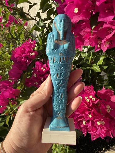 Statuina ushabtis egizia - statuina, in