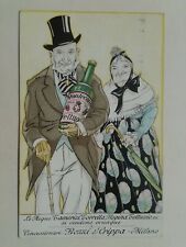 CARTOLINA PUBBLICITARIA ACQUA BOZZI CRIPPA MILANO SALI TAMERICI, TORRETTA REGINA