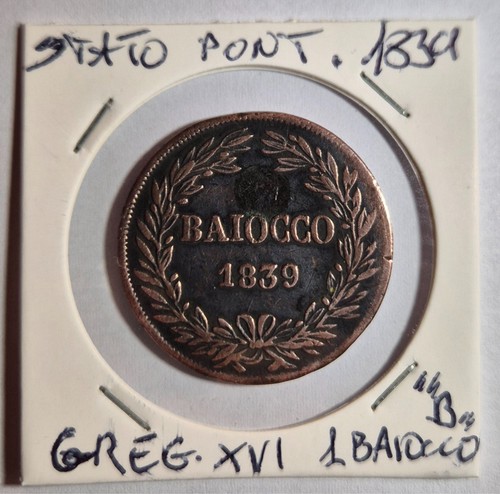 Stato pont baiocco 1839 - stato,