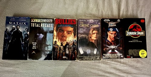 Obscure vhs lot - vhs, genres