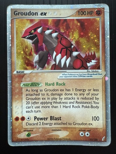 Pokemon groudon holo raro - groudon,
