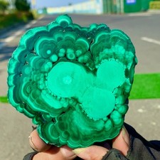 Grappolo trasparente Malachite