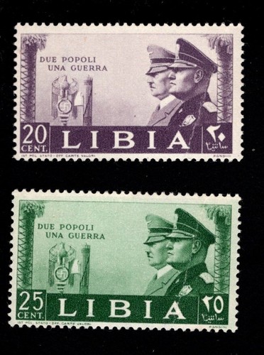 Francobolli hitler mussolini - francobolli,
