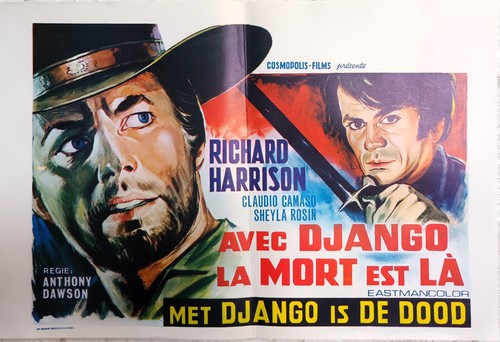 Manifesto cinema western - cinema, con