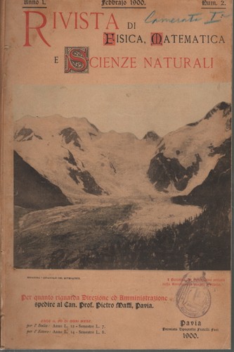 Rivista fisica matematica - rivista,