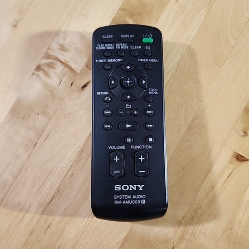 Sony amu009 remote - sony, control